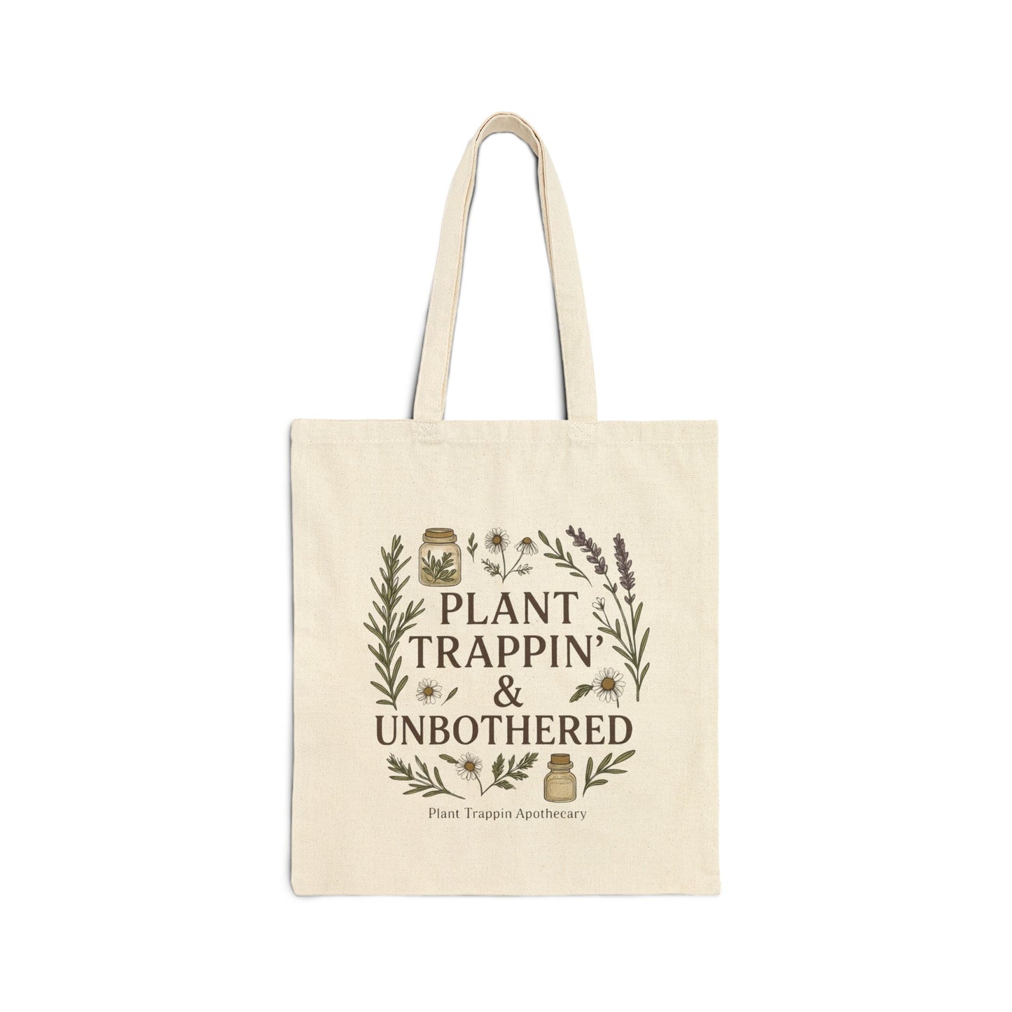 Plant Trappin & Unbothered Tote Bag