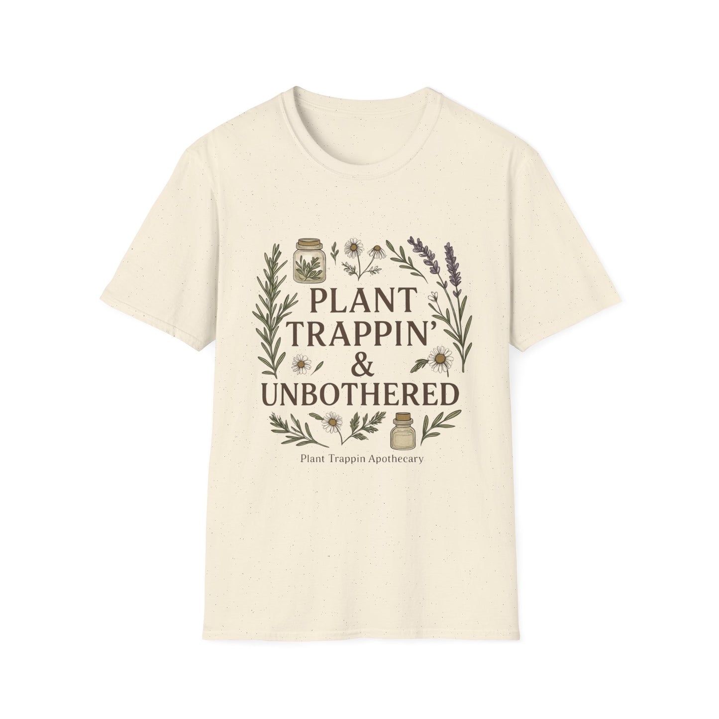 Plant Trappin' & Unbothered Unisex T-Shirt