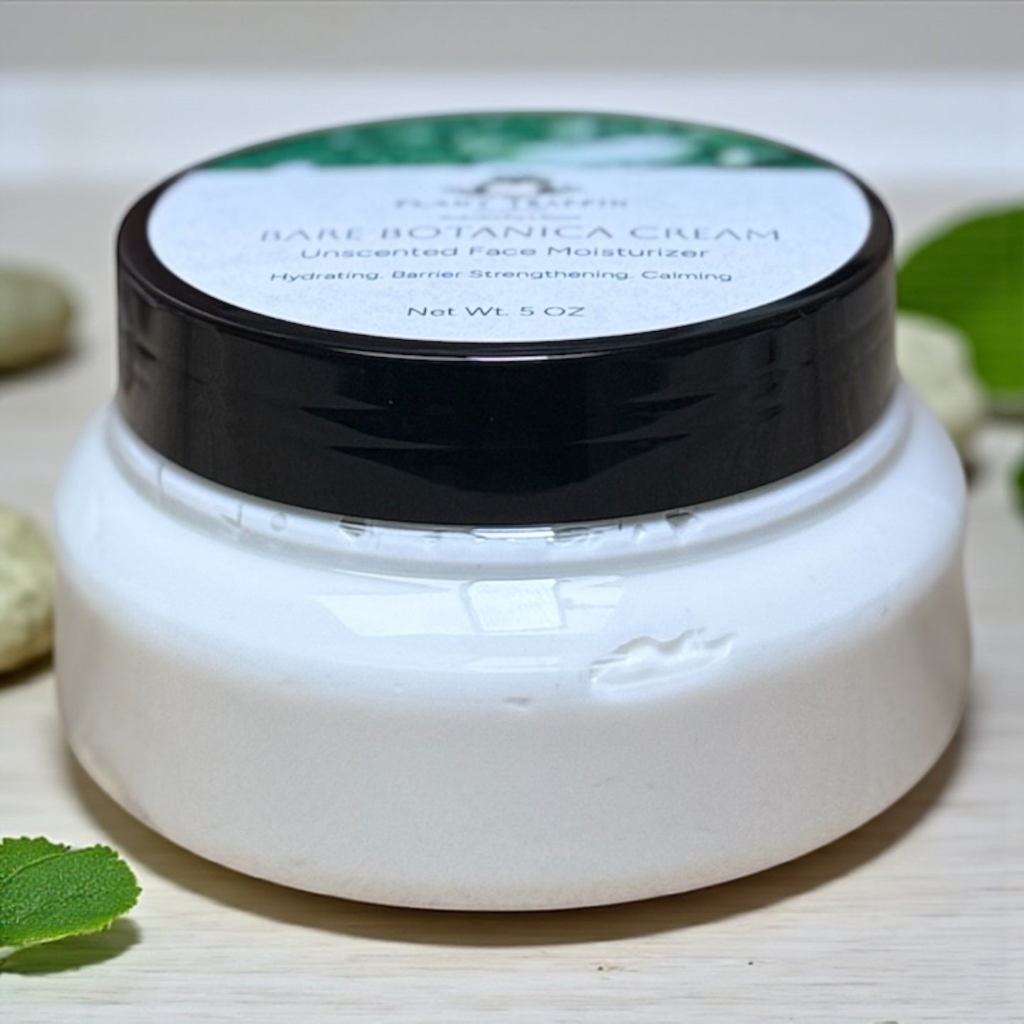 Bare Botanica Cream – 🌿 Calm + Hydrate | Green Tea Barrier Repair