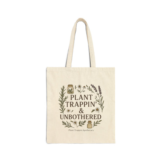 Plant Trappin & Unbothered Tote Bag