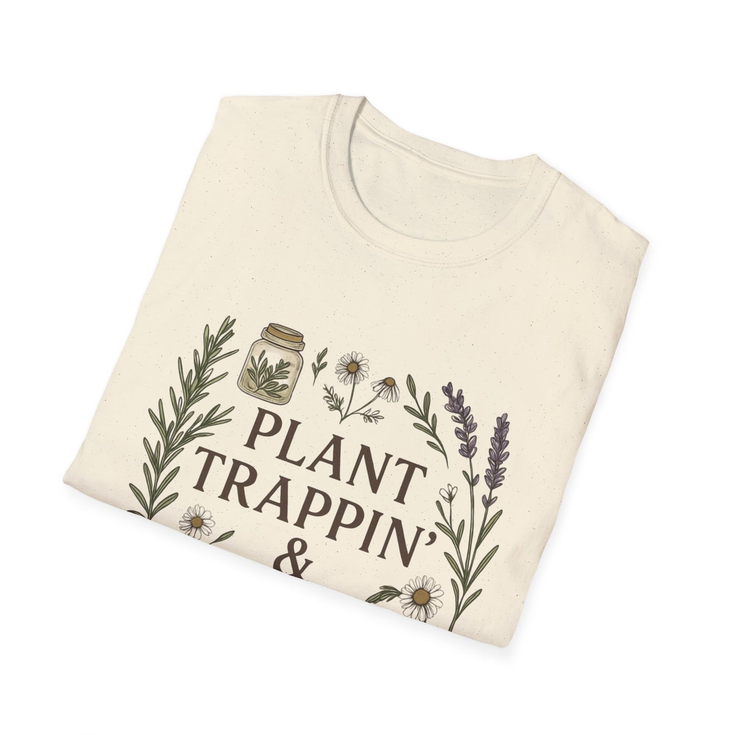 Plant Trappin' & Unbothered Unisex T-Shirt