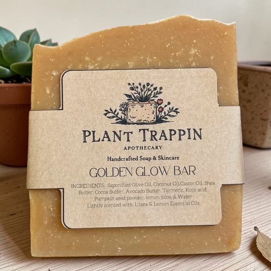 Golden Glow Bar | Skin-brightening  | Powered by turmeric + kojic acid