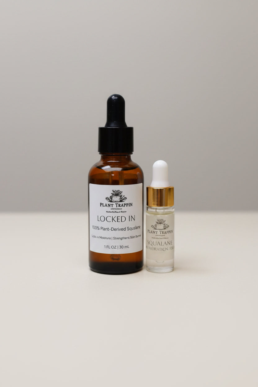 LOCKED IN - 100% Plant-Derived Squalane Facial Oil Size: 1 oz