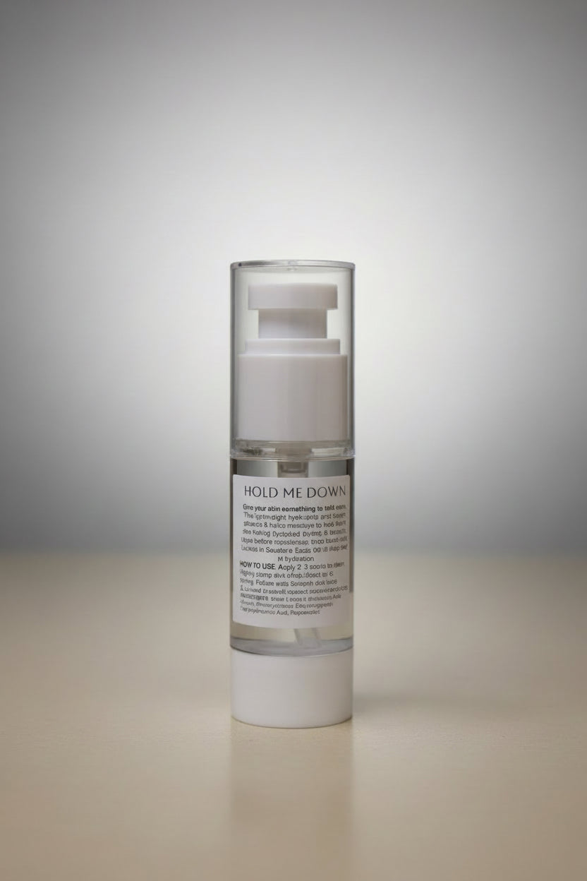 HOLD ME DOWN - Hyaluronic Acid Hydrating Serum Size: 1 oz