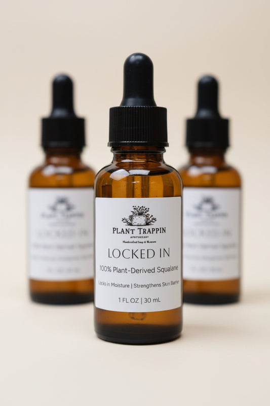 LOCKED IN - 100% Plant-Derived Squalane Facial Oil Size: 1 oz