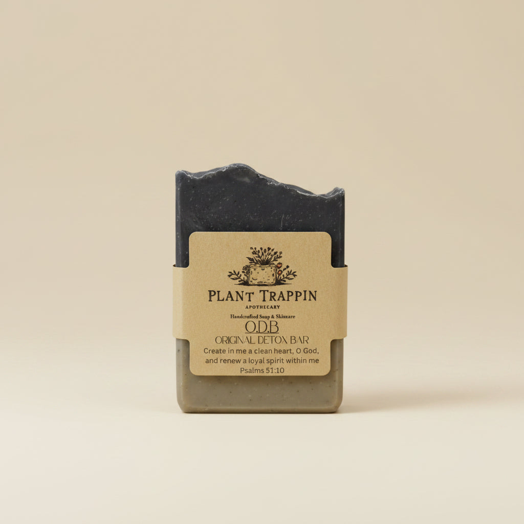 O. D. B – Original Detox Bar|Balance | Acne-Prone + Charcoal + Tea Tree Oil Soap