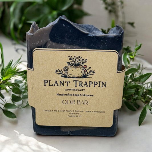 ODB Bar – 🖤 Detox + Glow | Coconut Milk + Charcoal Soap